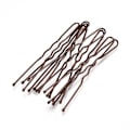Miniatyrbild 1 av 2: REA__REA__Pack med 20 Bruna (fork) hårnålar50 mm. långa