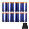 Miniatyrbild 1 av 5: 40 st refill skumdart set, 7,2 cm blå refill dart med förvaringsväska, skumkuldart, dart refill för barnleksakspistol refill, kuldart