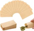 100-pack papperspåsar - mini kraftpapperspåsar - 10x6 cm - rivtåliga - kraftpappersfröpåsar