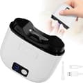 Electric Nail Clipper, Automatic Electric Nail Trimmer with Three Speeds, Suitable for Adults, Elderly, and Infants, with LED Light.
