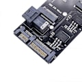 Miniatyrbild 4 av 5: SATA NVME M2 Adapter SSD M2 Adapter NVME PCIE SSD till SFF-8643 Adapter M.2 NGFF SATA SSD till SATA Add On Cards Riser för 22110 M.2