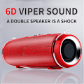 Miniatyrbild 4 av 5: Bärbar Bluetooth-högtalare Trådlös & Vattentät Djup Bas Subwoofer Perfekt för Fester, Resor, Utomhus, Hem, Dusch