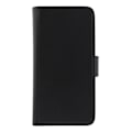 Miniatyrbild 1 av 7: DELTACO wallet case 2-in-1, iPhone 6/6s/7/8/SE (2020), magnetic back Svart