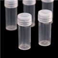 Miniatyrbild 6 av 6: 10 st Plastprovflaska 5ml Provrör Liten flaska Flaska Sto
