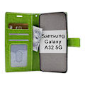 Miniatyrbild 6 av 9: Crazy Horse Wallet Samsung Galaxy A32 5G (A326B) Röd Röd