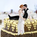 Miniatyrbild 1 av 2: Bröllopstårta Toppers Par Brudgum Resin Figur Dekoration