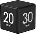 Roterande Pomodoro-timer 1-60 minuter förinställd LED-display justerbar volym kubtimer för arbete och studier