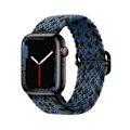 Miniatyrbild 1 av 5: Flätat Armband för Apple Watch 38/40/41 mm Blågrön Mix M 1-Pack 1-Pack