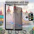 Miniatyrbild 1 av 6: 1-Pack Privacy Samsung A32 (5G) Skärmskydd & 1-Pack linsskydd - Härdat Glas 9H - Super kvalitet 3D