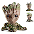 Miniatyrbild 1 av 5: Groot Blomkruka, Treeman Hjärtformad Groot Suckulent Kruka Söta Gröna Växter Blomkruka