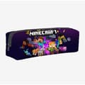 Nya Minecraft speltillbehör elev skolväska stor kapacitet elev pennfodral med dragkedja mönster 3 pattern 3