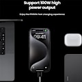 Miniatyrbild 5 av 5: USB-C till USB-C 100W Magnetisk Snabbladdningskabel Självrullande USB Typ C Snabbladdningsdatakabel För Och