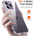 Miniatyrbild 8 av 9: Iphone 16 Pro Max skal fodral Army V3 Transparent
