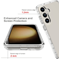 Miniatyrbild 2 av 5: Samsung S24 Plus Heltäckande Premium 3D Skal 3in1 ThreeSixty Clear