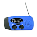 Miniatyrbild 1 av 5: Nödhandvevradio med LED-ficklampa, AM/FM bärbar väderradio med 1200 mAh ström