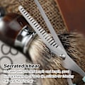 Miniatyrbild 4 av 5: Hårklippningssaxar saxar kit, frisörsaxar set för män kvinnor husdjur hem salong frisör klippning kit