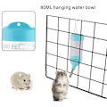 Miniatyrbild 4 av 5: Hamster Vattenflaska, Liten Husdjur Automatisk Drickflaska med Matbehållare Bas Hut Hängande Vattenmatningsflaskor Automatisk Dispenser för Smådjur