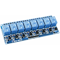 Miniatyrbild 4 av 5: 5V DC 8-kanals relämodul med optokopplare 8-kanals relämodul för Mega 1280 DSP Arm PIC AVR STM32 Raspberry Pi