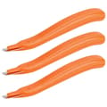 Staple Remover Professional Magnetic Easy Staple Remover Tool 3-Pack Orange Orange Orange