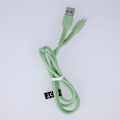 Miniatyrbild 2 av 5: Maxlife MXUC-04 kabel USB - Lightning 1,0 m 3A grön grön