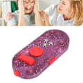 Miniatyrbild 1 av 8: Fidget-leksak minska stress avslappna humör bärbar ångest sensorisk EDC-leksak sensorisk fidget-kontrollerplatta 10 stjärnor lila