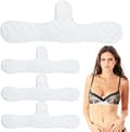 4 Pieces Cotton Bra Pads, Bra Pads are Sweat-Absorbing, Reusable, and Function as Sweat-Absorbing Pads.