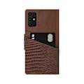 Miniatyrbild 3 av 6: IDEAL OF SWEDEN Unity Wallet i Wild Cedar Snake Galaxy S20 Plus Brun