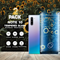 Miniatyrbild 1 av 5: 2 Pack Samsung Galaxy Note 10 - Härdat glas 9H-Super kvalitet 3D