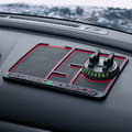 Sklisikker biltelefonplate, dashbord 4-i-1 biltelefonholder
