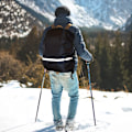 Miniatyrbild 5 av 5: Ryggsäcksregnskydd med reflexremsa Vattentät Ultralätt Ryggsäcksöverdrag, Förvaringspåse, för vandring, camping, cykling, utomhus, resor