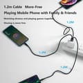 Miniatyrbild 2 av 5: Multi USB C Splitterkabel, USB A till dubbel Type-C + Micro USB