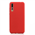 Miniatyrbild 7 av 8: Huawei P20 Pro - Stilrent Matt Silikonskal från NKOBEE Röd Röd