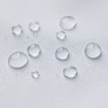 Miniatyrbild 4 av 5: Vit duschdraperifoder Vit tygduschdraperifoder 2-i-1-dusch
