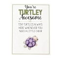 Miniatyrbild 6 av 9: Mini Pocket Hug Sköldpadda, Du är Sköldpaddligt Fantastisk Notkort Hälsningar blue turtle one size blue turtle one size