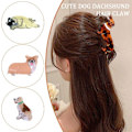 Miniatyrbild 3 av 9: Acetat Hårklo Clips Shark Clip MOPS MOPS Pug Pug