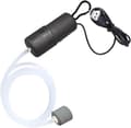 Akvarieluftpump Mini USB Bubblare Akvarium Syrepump för Akvarium med Luftsten