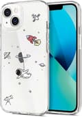 Compatible Case for iPhone 13, Transparent and Cute with Astronaut, Outer Space, Planet, Star, Creative Pattern, Soft TPU Shockproof Slim Case