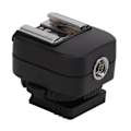 Miniatyrbild 2 av 5: TF‑334 Hotskoadapter med extra PC-synkkontakt för A73 kamerablixt Speedlite