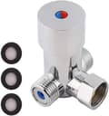 G1/2 Hot Cold Water Mixing Valve Brass Thermostatic Temperature Control Mixer Valve Kit for Automatic Touchless Sensor Faucet