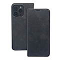 Miniatyrbild 1 av 9: IPhone 16 Plånboksfodral Smart Suede - Svart svart