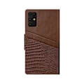 Miniatyrbild 2 av 6: IDEAL OF SWEDEN Unity Wallet i Wild Cedar Snake Galaxy S20 Plus Brun
