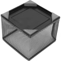 Miniatyrbillede 4 af 5: 1 stk sort minimalistisk jernnet noteskrin notespapir opbevaringsboks