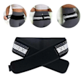 Miniatyrbild 1 av 5: Hip Support Belt - Justerbar lindring för ischias & höftproblem Svart one size