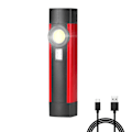 Miniatyrbillede 1 af 5: 1 stk COB arbejdslys USB genopladelig stærk lys lommelygte
