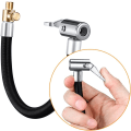 Miniatyrbillede 1 af 5: 1 stk Dæk-Inflationsslange Adapter, Sort Dæk-Inflationsslange, Bil