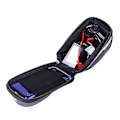 Miniatyrbillede 3 af 5: Cykeltelefonpose Rammepose, Vandtæt Cykeltelefonholder MTB Rammepose Styrtaske Touchskærm til Smartphone Under 6,5 Tommer (Sort), Fontainebl