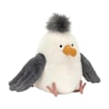 Miniatyrbillede 1 af 4: Jellycat Udstoppede, Jellycat Måge Plysdyr, Måge Udstoppede Dyr Samleobjekt Legetøj, Søde Plysdyr, Bløde Krammedyr, 25 cm