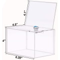 Miniatyrbild 2 av 5: 1 st Klassisk Förslagslåda/Myntbox med Lås Transparent