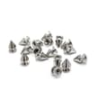 Lösa nitar spike 40-pack silver