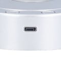 Miniatyrbillede 2 af 5: LED-displaybase, USB, RGB, farverigt lys, roterende krystal KLB
